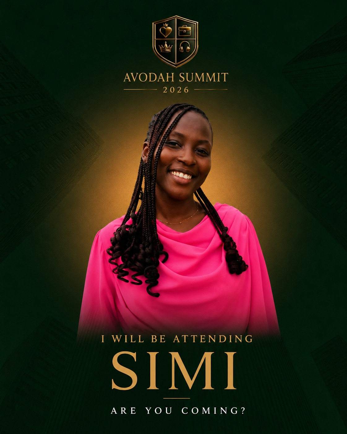 Simi will be attending Avodah Summit 2026